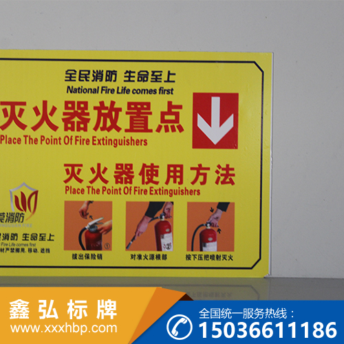 贵州消防展示牌